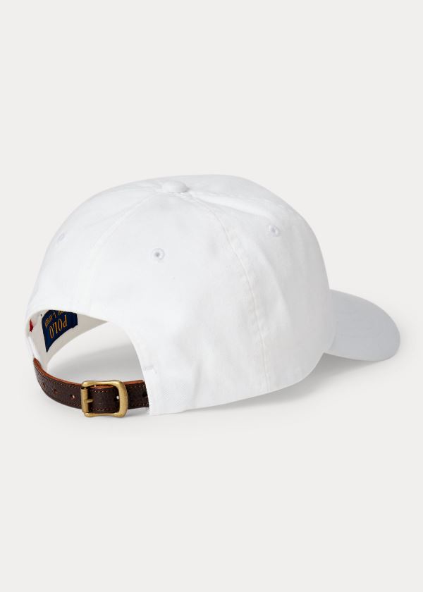 Ralph Lauren Polo 1992 Chino Ball Cap Bílé | dyymmCo9