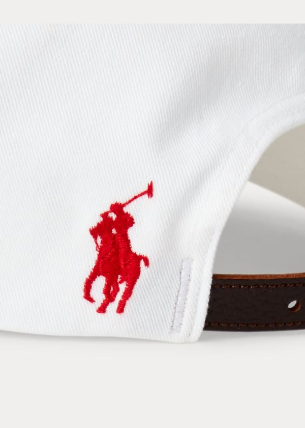 Ralph Lauren Polo 1992 Chino Ball Cap Bílé | dyymmCo9