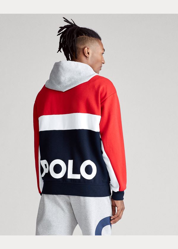 Ralph Lauren Polo 67 Hoodie Červené Viacfarebný | thK2Hz6C