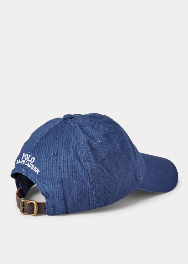 Ralph Lauren Polo Bear Chino Ball Cap Tmavě Blankyt | OvCSmSHI