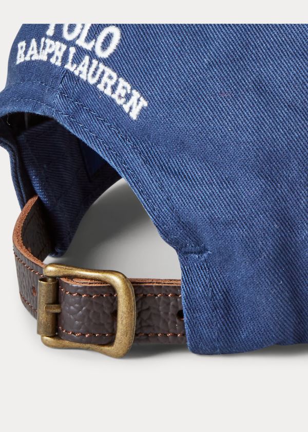 Ralph Lauren Polo Bear Chino Ball Cap Tmavě Blankyt | OvCSmSHI