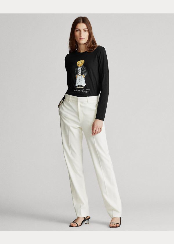 Ralph Lauren Polo Bear Crewneck Shirt Černé | DCsy250W