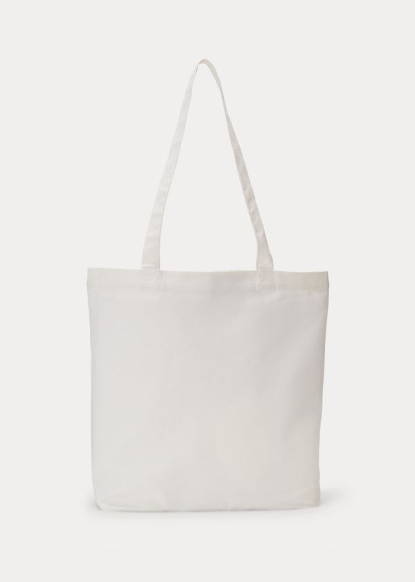 Ralph Lauren Polo Bear Film Platene Tote Bag Bílé Viacfarebný | KLh700QN