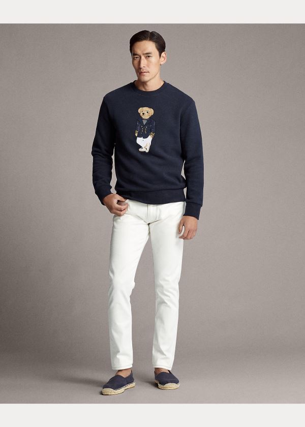 Ralph Lauren Polo Bear Fleece Sweatshirt Tmavě Blankyt | Lgldfx5p