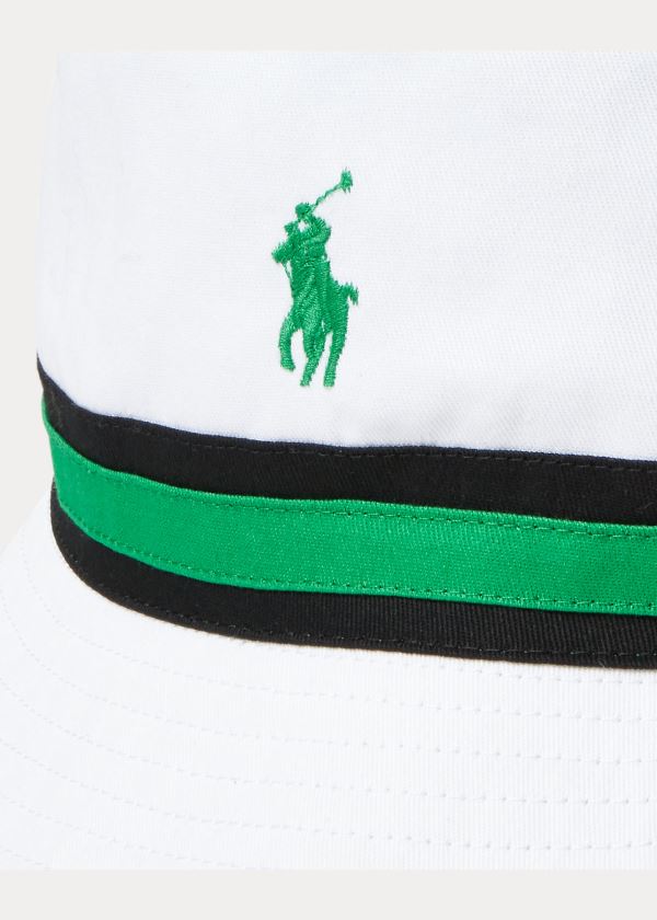 Ralph Lauren Polo Bucket Hat Bílé Viacfarebný | EBJT7Dd2