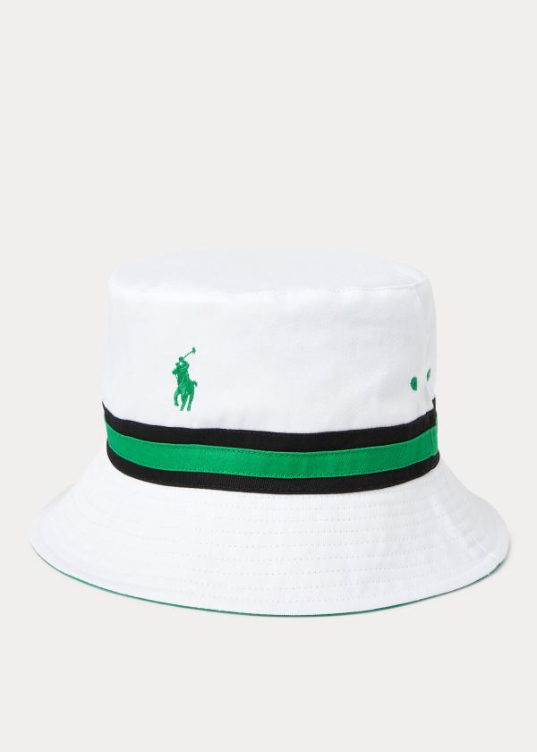 Ralph Lauren Polo Bucket Hat Bílé Viacfarebný | EBJT7Dd2