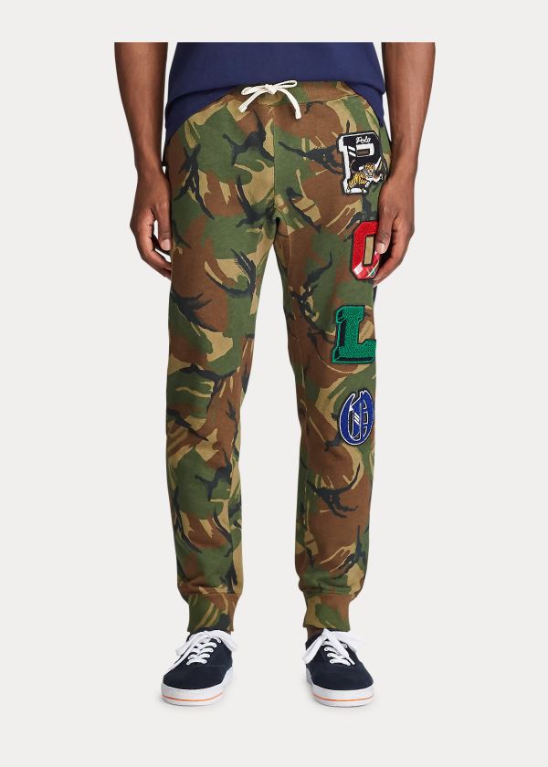 Ralph Lauren Polo Camo Fleece Jogger Maskáčové | o9wtOlwn