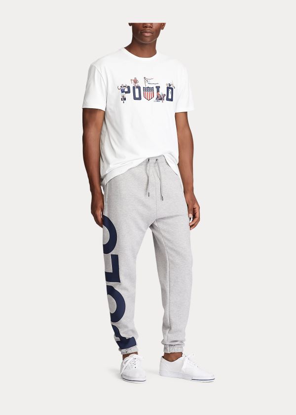 Ralph Lauren Polo Jogger Pant Šedé | PtxhmcUs