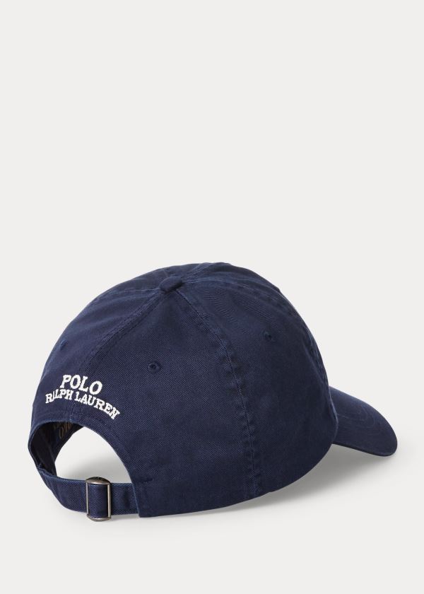 Ralph Lauren Polo Shield Bavlněné Twill Cap Tmavě Blankyt Viacfarebný | y1dBreb7