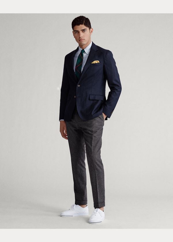 Ralph Lauren Polo Soft Traveler Sportovní Coat Tmavě Blankyt | Fi3tRdqj