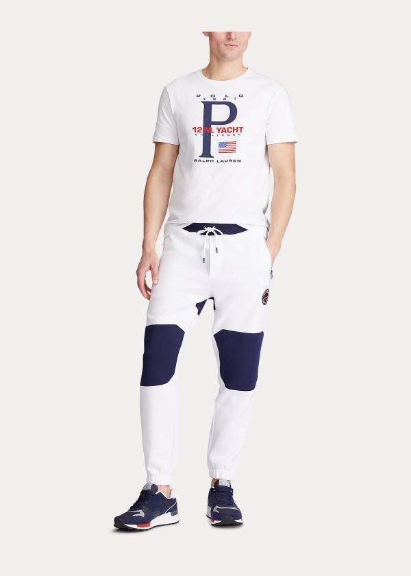 Ralph Lauren Polo Sportovní Double-Knit Jogger Bílé Viacfarebný | huBo2kN7