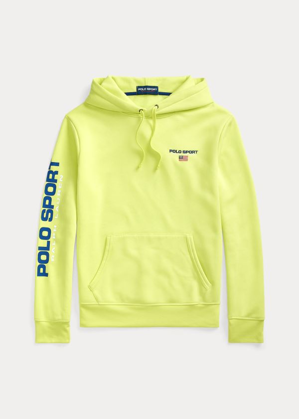 Ralph Lauren Polo Sportovní Fleece Hoodie Světle Zelene | JwcUc6KG