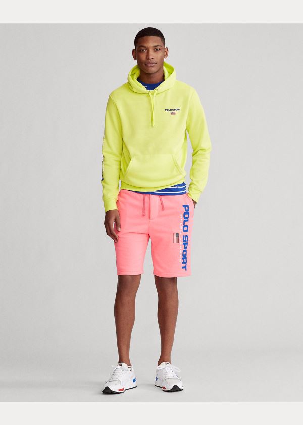 Ralph Lauren Polo Sportovní Fleece Hoodie Světle Zelene | JwcUc6KG