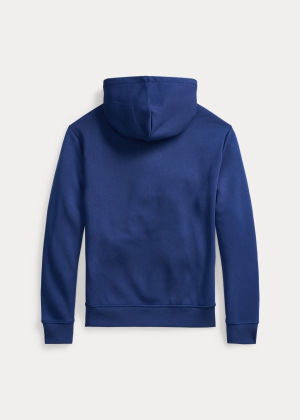 Ralph Lauren Polo Sportovní Fleece Hoodie Královská Modrá Blankyt | rF94d2WR