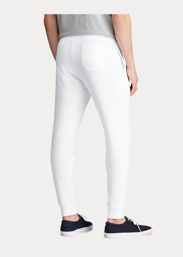 Ralph Lauren Polo Sportovní Fleece Jogger Pant Bílé | GO0un8Ze