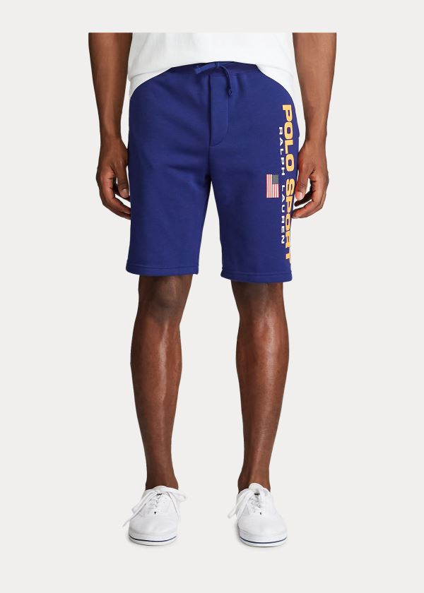 Ralph Lauren Polo Sportovní Fleece Krátké Královská Modrá Blankyt | GLDI9L5N