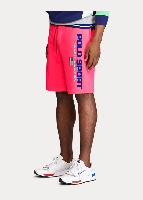 Ralph Lauren Polo Sportovní Fleece Krátké Růžové | vc8IgaA1