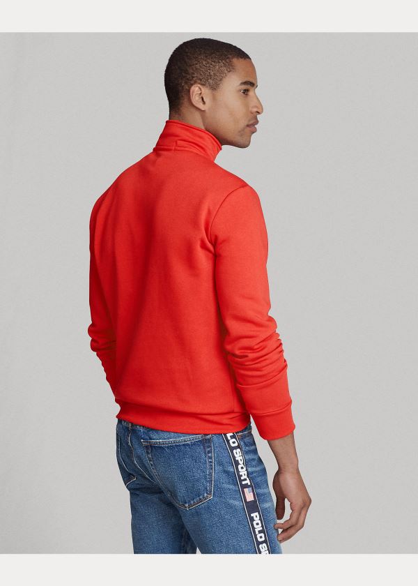 Ralph Lauren Polo Sportovní Fleece Sweatshirt Červené | KNCoTejz