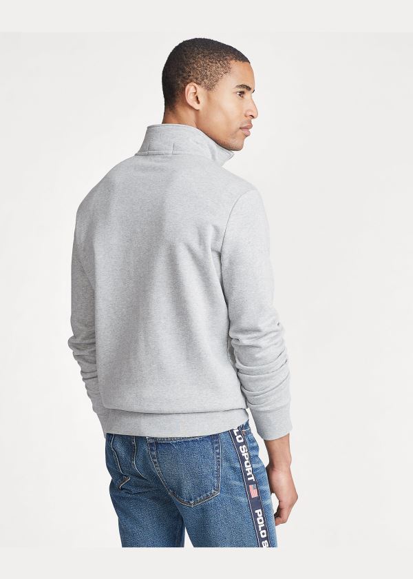 Ralph Lauren Polo Sportovní Fleece Sweatshirt Šedé | f1vs4xS9