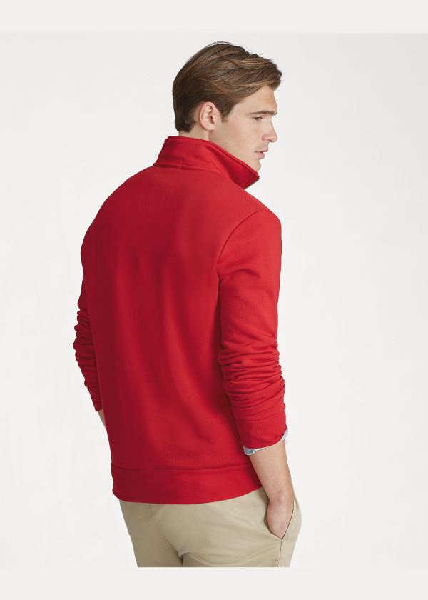 Ralph Lauren Polo Sportovní Fleece Sweatshirt Červené | gBEWew1N