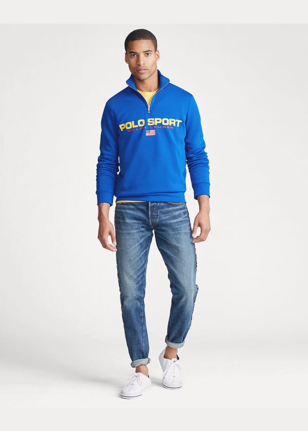 Ralph Lauren Polo Sportovní Fleece Sweatshirt Blankyt | uZLBy3xs