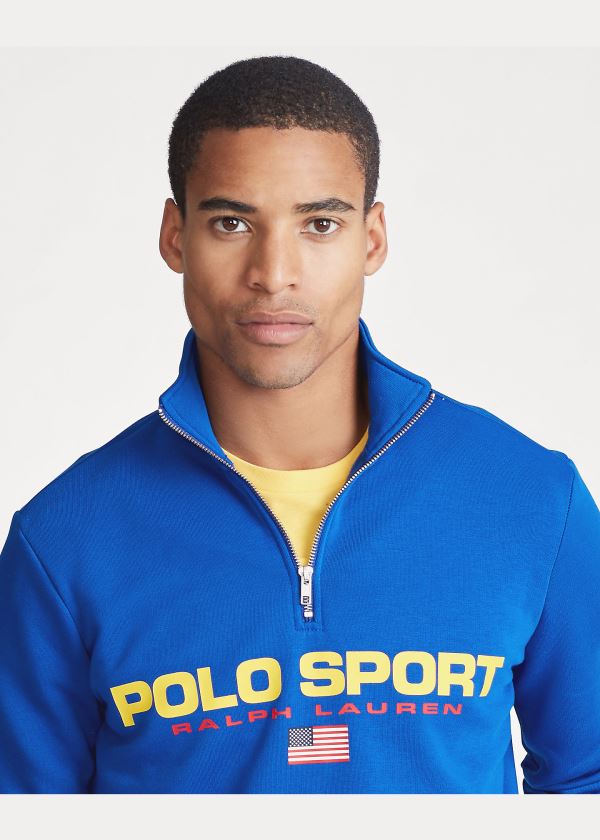 Ralph Lauren Polo Sportovní Fleece Sweatshirt Blankyt | uZLBy3xs