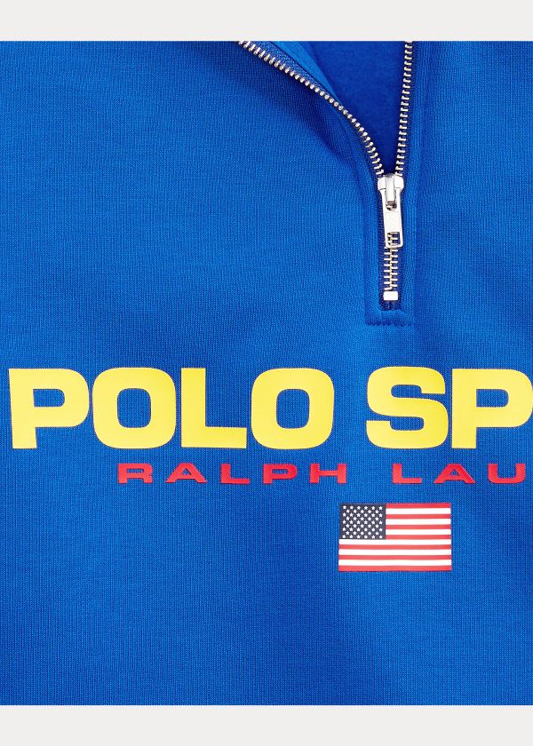 Ralph Lauren Polo Sportovní Fleece Sweatshirt Blankyt | uZLBy3xs