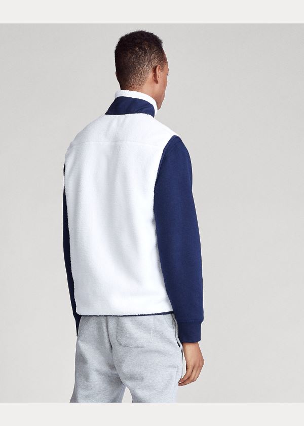 Ralph Lauren Polo Sportovní Fleece Vest Bílé Viacfarebný | Eqzwo8Mr