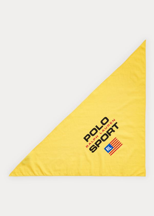 Ralph Lauren Polo Sportovní Headscarf Citrón | P0kUlcR0