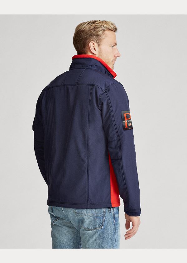 Ralph Lauren Polo Sportovní Hybridní Jacket Červené Tmavě Blankyt | pyNgqO3X
