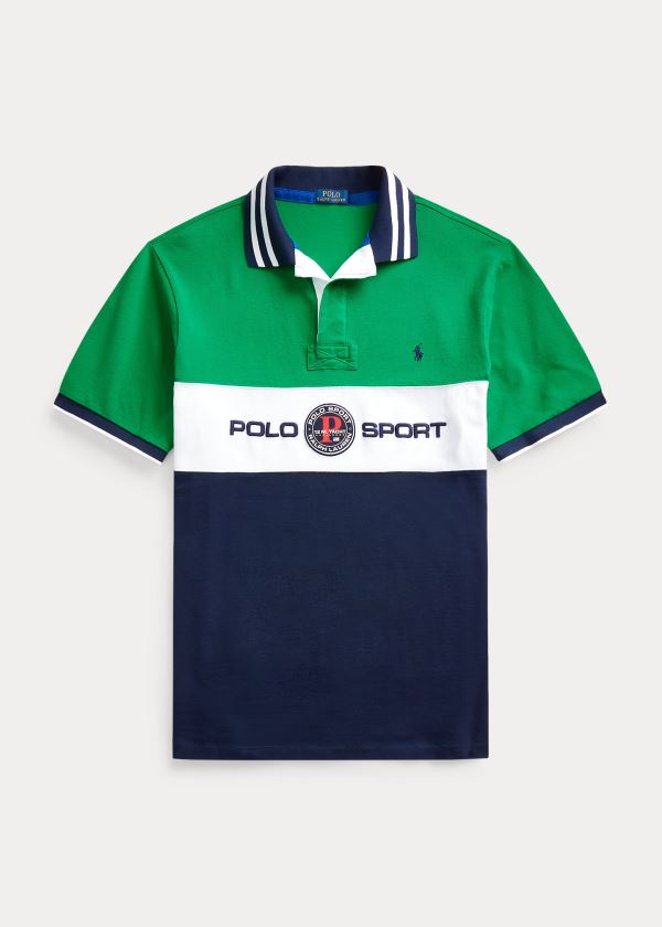 Ralph Lauren Polo Sportovní Mesh Polo Shirt Zelene Viacfarebný | xjhf5ZSS