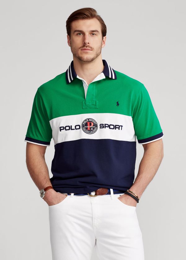 Ralph Lauren Polo Sportovní Mesh Polo Shirt Zelene Viacfarebný | xjhf5ZSS