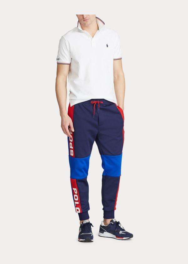 Ralph Lauren Polo Sportovní Mesh Track Pant Tmavě Blankyt Viacfarebný | 9mJ18LD6