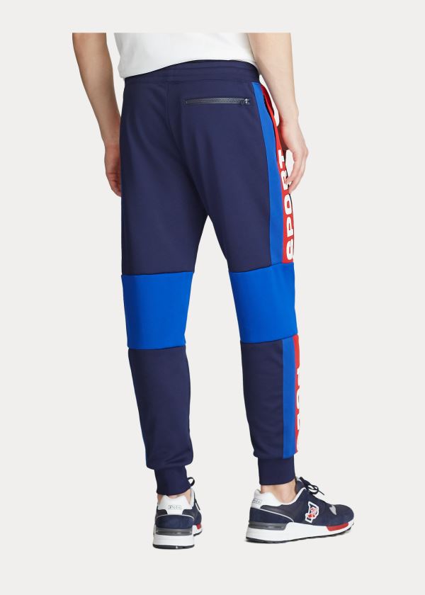 Ralph Lauren Polo Sportovní Mesh Track Pant Tmavě Blankyt Viacfarebný | 9mJ18LD6