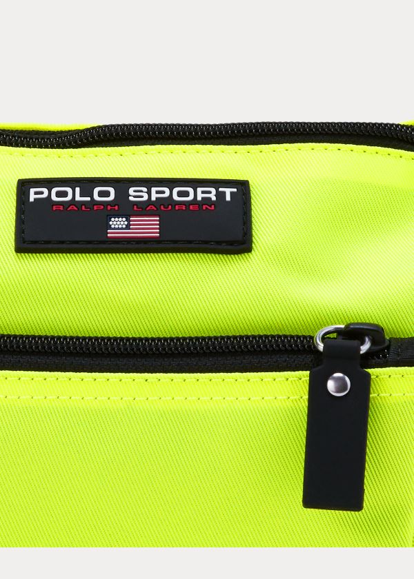 Ralph Lauren Polo Sportovní Nylon Pasem Pack Žluté | CaIFPV7p