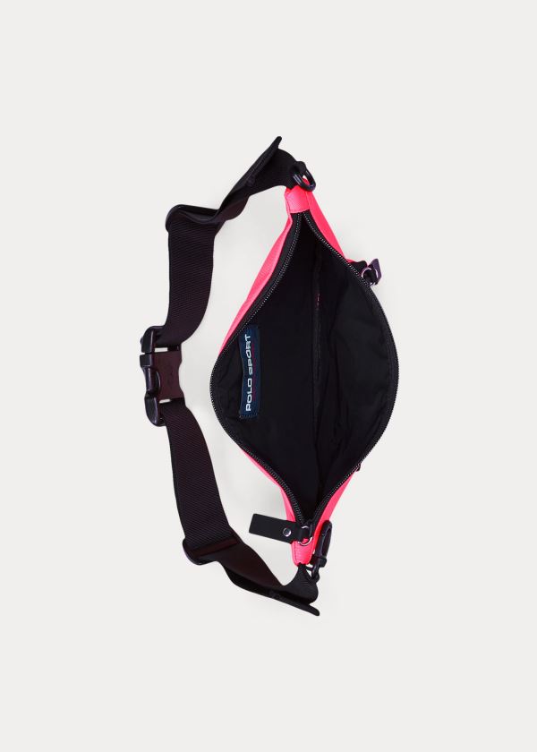 Ralph Lauren Polo Sportovní Nylon Pasem Pack Růžové | cLtg1F2O