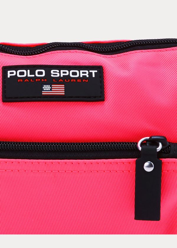 Ralph Lauren Polo Sportovní Nylon Pasem Pack Růžové | cLtg1F2O