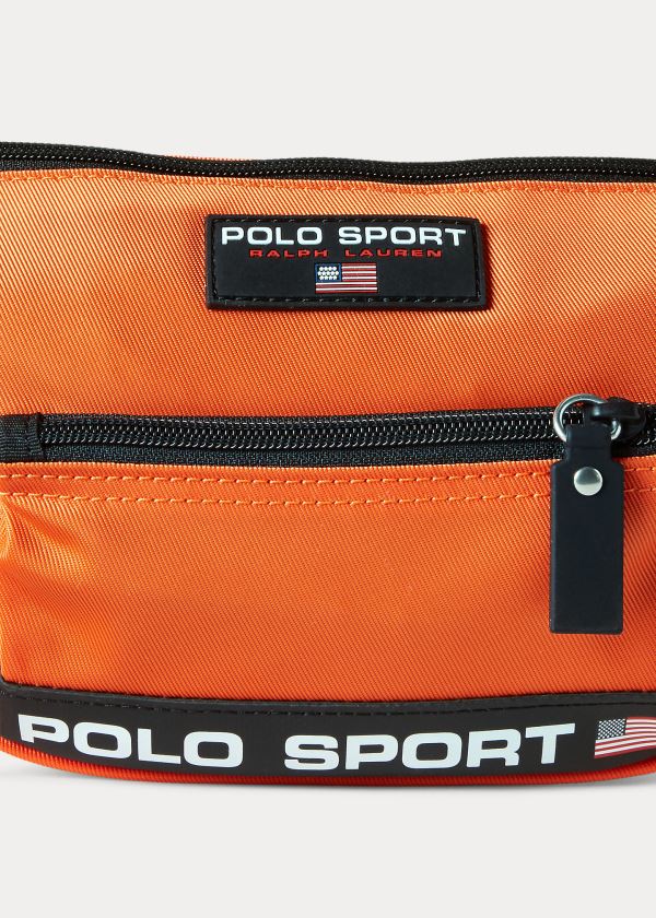Ralph Lauren Polo Sportovní Nylon Pasem Pack Oranžové | p4lUlHv0