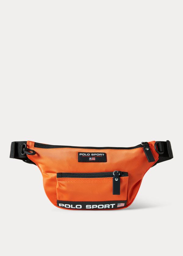 Ralph Lauren Polo Sportovní Nylon Pasem Pack Oranžové | p4lUlHv0