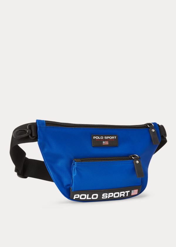 Ralph Lauren Polo Sportovní Nylon Pasem Pack Královská Modrá Blankyt | qum46fOz