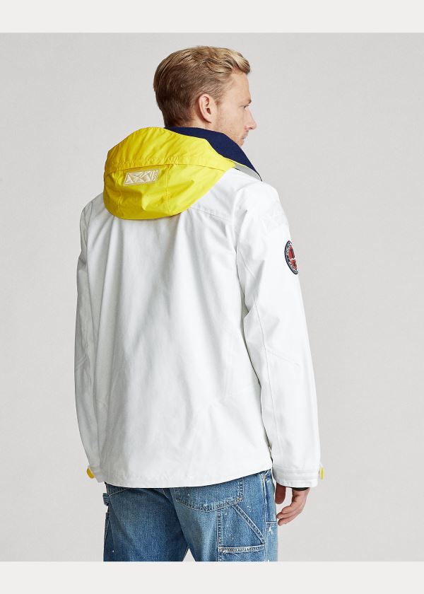 Ralph Lauren Polo Sportovní S Kapucí Jacket Bílé | Q2rNF1nk