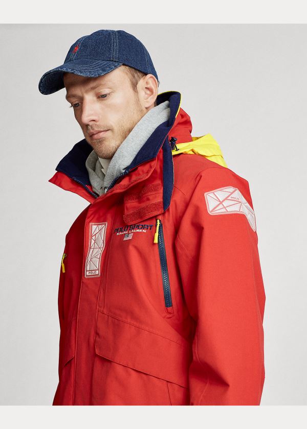 Ralph Lauren Polo Sportovní S Kapucí Jacket Červené | mFIV3icq