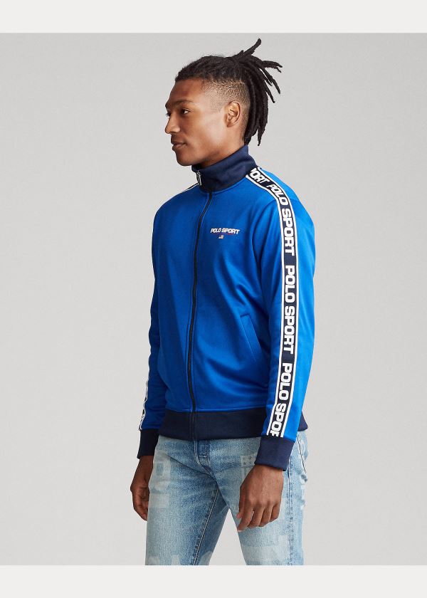 Ralph Lauren Polo Sportovní Track Jacket Blankyt | wMybILwZ