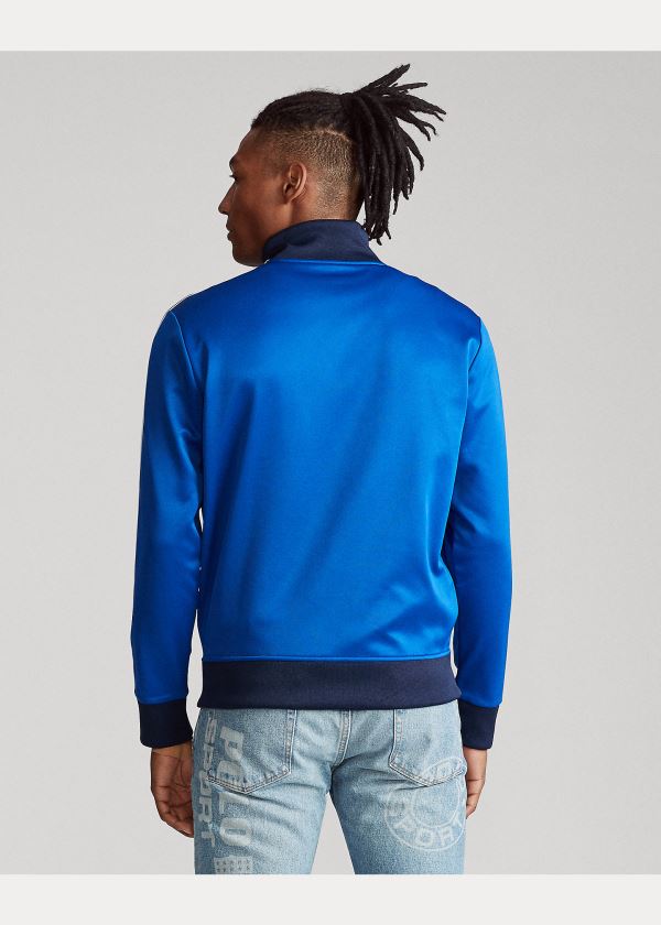 Ralph Lauren Polo Sportovní Track Jacket Blankyt | wMybILwZ