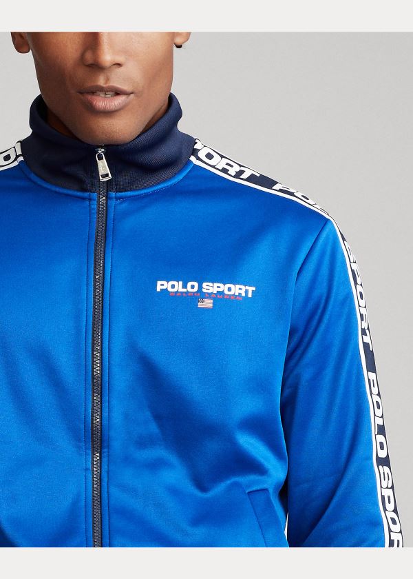 Ralph Lauren Polo Sportovní Track Jacket Blankyt | wMybILwZ