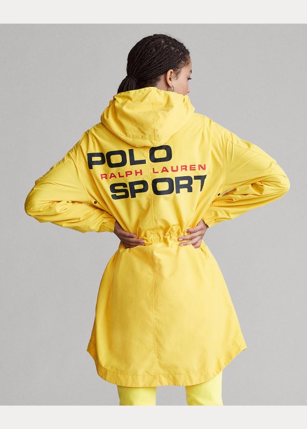 Ralph Lauren Polo Sportovní Windbreaker Jacket Citrón | 5yd118k3