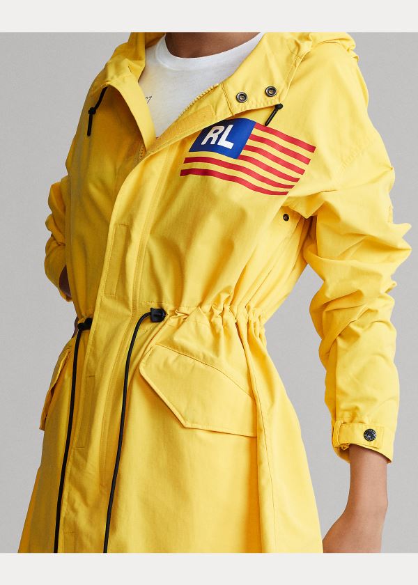 Ralph Lauren Polo Sportovní Windbreaker Jacket Citrón | 5yd118k3
