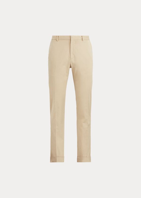 Ralph Lauren Polo Stretch Chino Trouser Hnědé | 62Ix4lHG