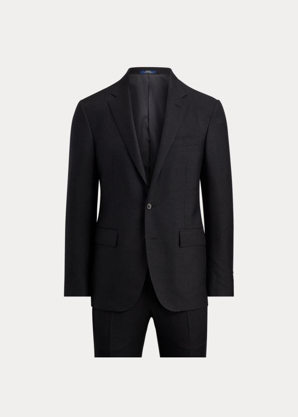 Ralph Lauren Polo Wool Twill Suit Tmavě Šedé | QLpkkKyK