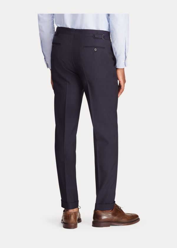 Ralph Lauren Polo Wool Twill Suit Tmavě Blankyt | THzWJLUE